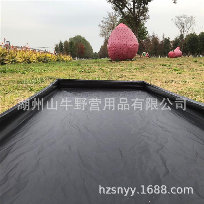 山牛澡盆式防潮垫布地沙滩压胶防水地席野餐户外起墙地垫牛津布