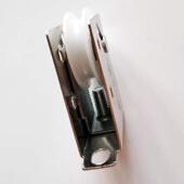 热销20只信叶无限美828型镀铬单轮老式 铝合金滚轮推拉窗滑轮挂铬