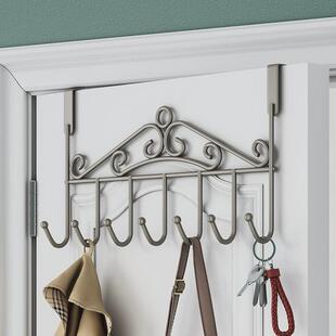 门后挂钩挂衣架免打孔墙上壁挂式置物架门背后挂门上挂衣服的壁勾