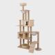 猫爬架柱猫树一体木质大型猫咪别墅爬架剑麻抓猫窝太空舱大型猫架