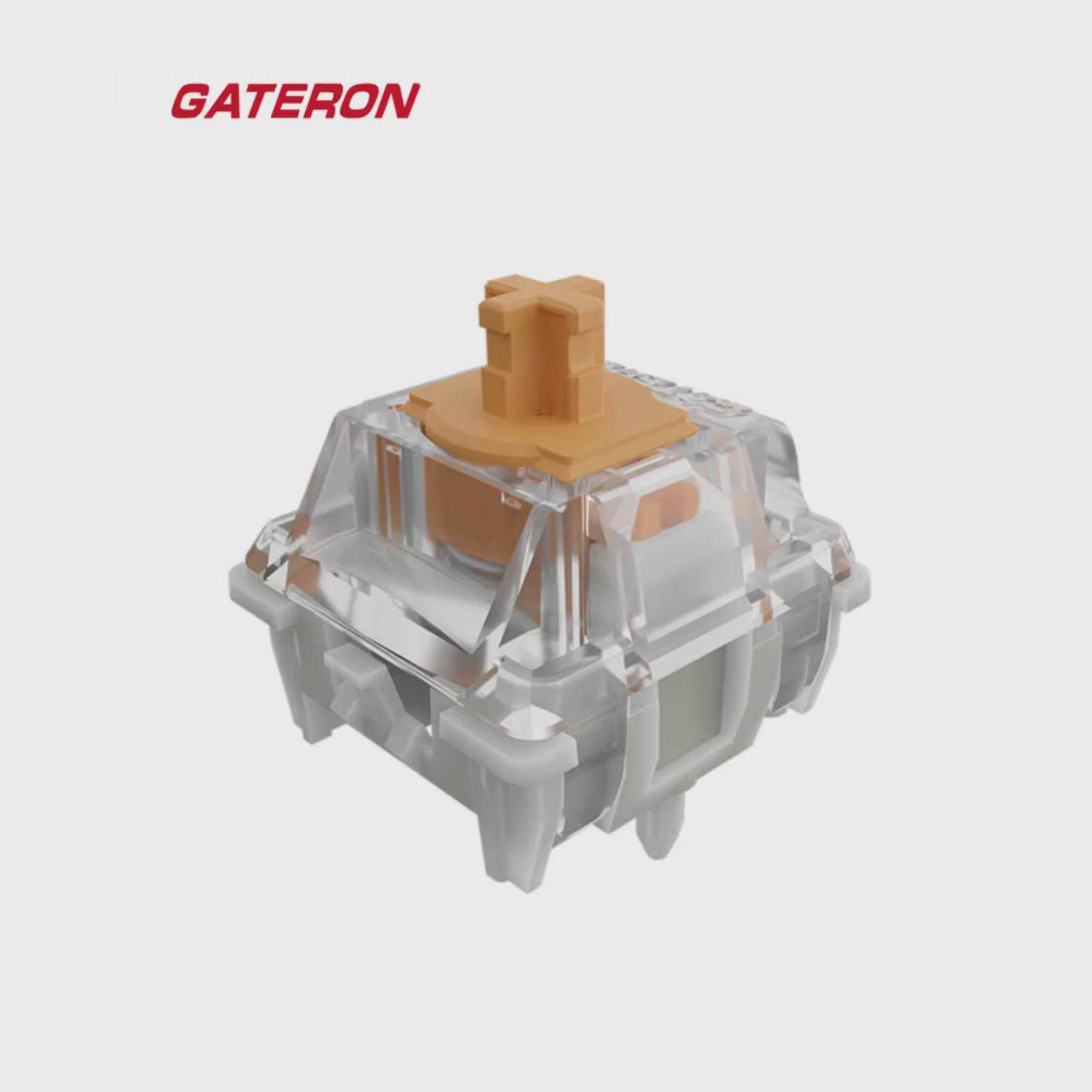 gateron佳电磁隆双轨磁橙轴手感顺滑游戏电竞达触发机械键盘新款