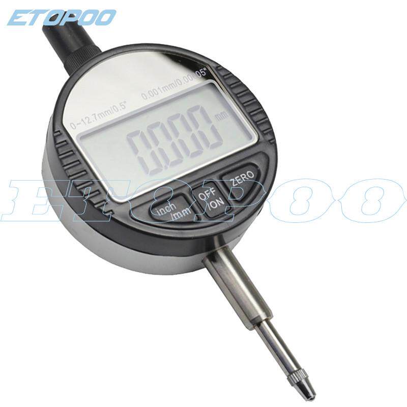 0-12.7/25.4mm精度0.01/0.001mm电子数显百分表千分表