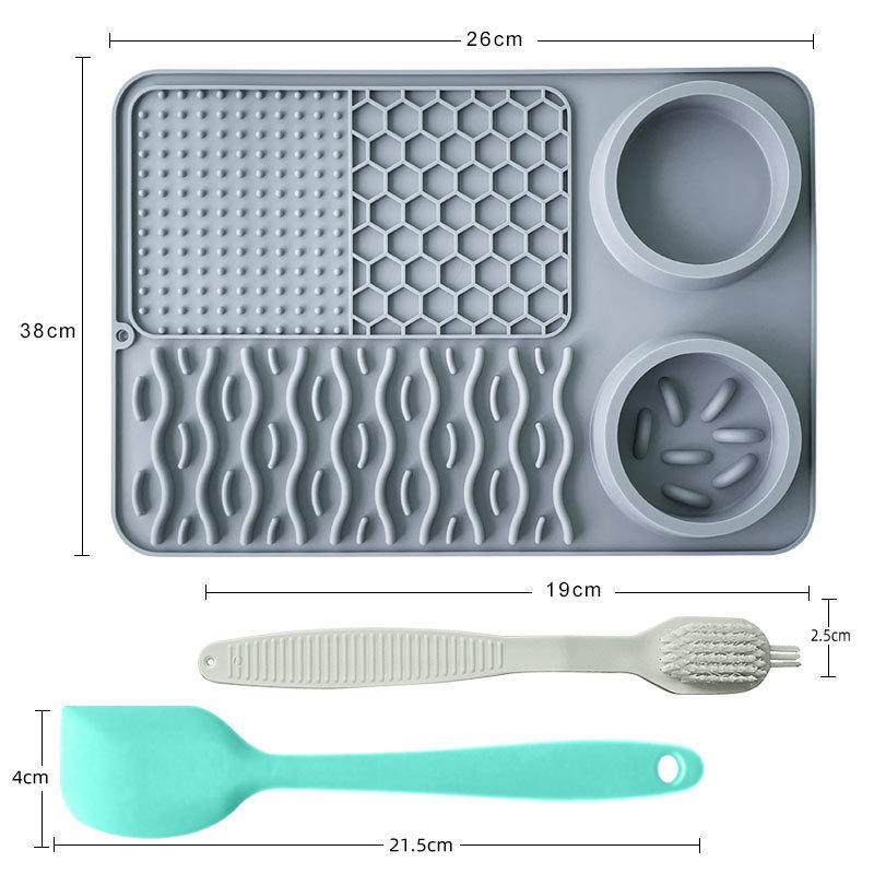 宠物多功能硅胶餐盘猫狗食具用品防滑防漏狗碗狗盆慢食舔缓食碗垫,宠物/宠物食品及用品,更多日用品,淘宝优惠券,粉丝福利购,淘宝优惠卷