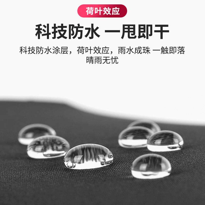 珍妮花超大伞面特大号三折雨伞抗风黑色手动轻巧便携双人折叠伞