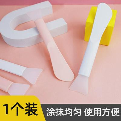 涂抹式泥膜刷子脸部敷脸美容院专用面膜刷硅胶软毛涂面膜硅胶刷子