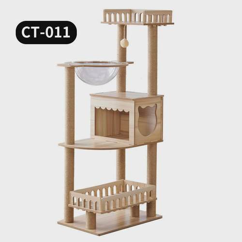 猫树猫爬架猫架宠物用品猫咪家具猫爬架大猫专用工厂定制ct-011