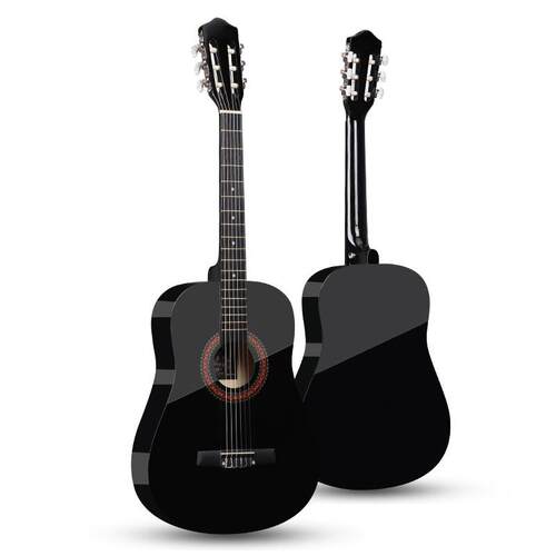 实力真工厂38寸古典吉他guitar 初学者成人圆角木吉他jita乐器