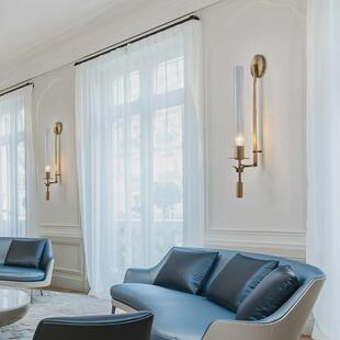 复古后现代美式客厅壁灯电视背景墙卧室床头设计师卧室灯饰灯具