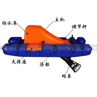 鱼塘增氧泵射流式池鱼塘增氧机叶轮式增氧机河塘养鱼泵打氧机养殖