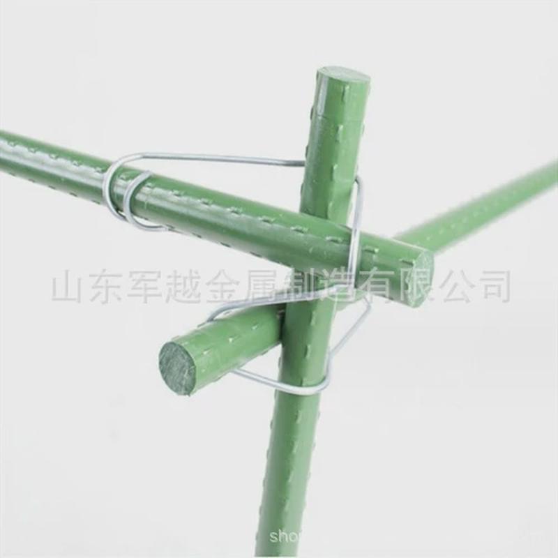 植物支撑包塑钢管花爬藤支架菜园黄瓜豆角西红柿葡萄月季花
