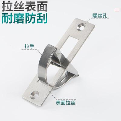 不锈钢隐形暗拉手抽屉旋转拉手配电箱设备柜工业提手XAB86XAC21