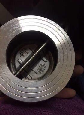 H71/76W-16P/25P不锈钢对夹止回阀304升降式止回阀水泵单向止回阀
