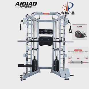 框式深蹲架多功能杠铃综合方管卧推架机家用综合训练器健身器材