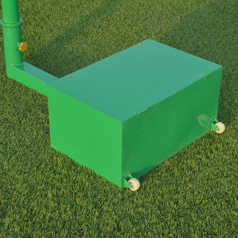 标准羽毛球多功能移动式网架气排球网架便携式羽毛球架排球柱通用