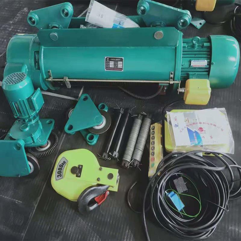 式cd型1吨2吨5吨10t起重机运行山东带跑车吊机钢丝绳电动葫芦