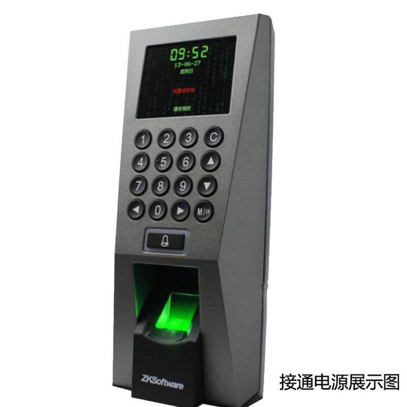 中控智慧f18指纹门禁机考勤门禁一体机中控指纹密码打卡门禁机