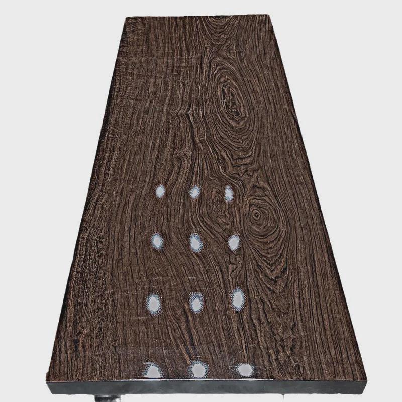 热销厂家定制黑檀实木大板长板桌乌金木办公会议桌现代简约原木茶