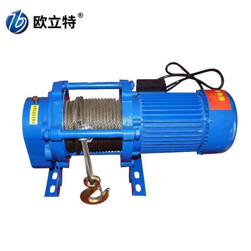 提升机220v两项电提升机室外吊运小吊机1吨加固建筑工程机