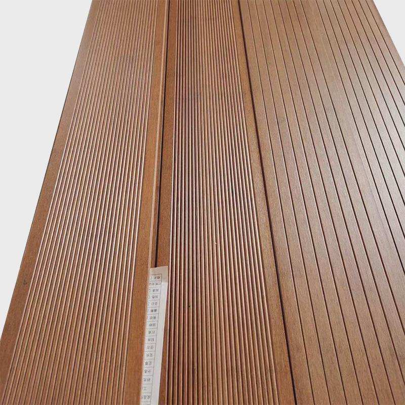 厂家销售菠萝格色大波浪竹地板户外公园景区栈道高耐竹地板