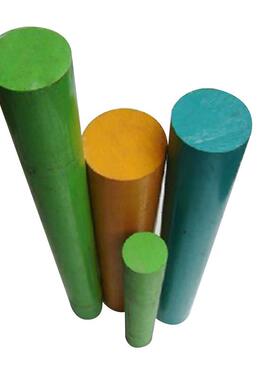 工业制造用PA66塑料棒蓝色圆形耐磨PA66棒耐高温PA66棒塑料条