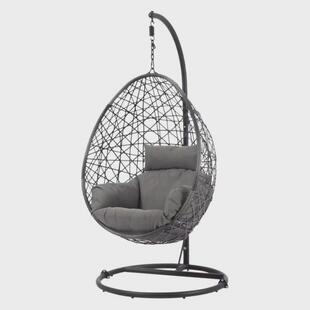 休闲懒人藤椅吊篮花园庭院阳台设计师藤编桌椅创意多色蛋型藤椅