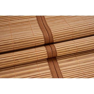 竹席凉席1.5m1.8米床双面席子高档碳化席折叠竹凉席双人床席