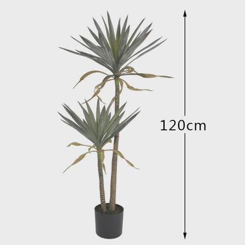 精选现货仿真龙舌兰龙铁树植物美洲客厅玄关绿植室内摆件盆景