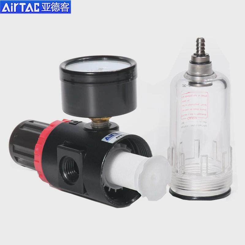 亚德客AFR2000气源处理器AFR1500调压过滤器空压机气体油水分离器