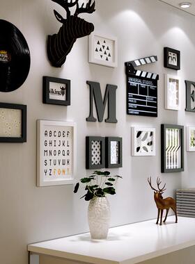 包邮【金零点2428】加夫列莱欧式实木相框照片墙/相框组合