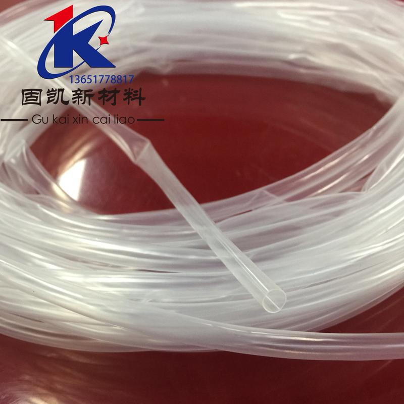 供应硅胶吹气管薄高弹力透明无杂质球囊胀大弹力管