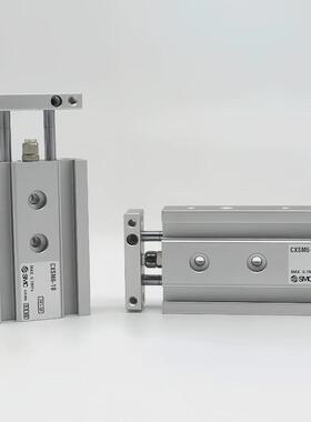 smc双联气缸cxsl25-10--15-20-25-30-40-50-60-70-80双轴气缸