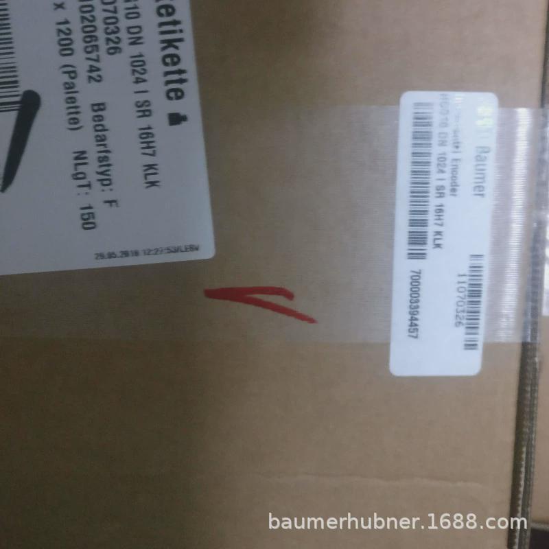 堡盟baumer宝盟多圈绝对值编码器EAM360-BDC.5K4G.12125.A
