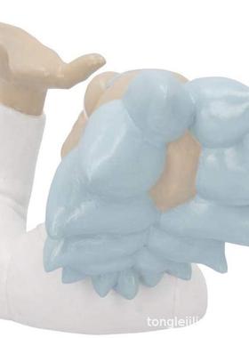 树脂乐极创意老头红酒架通摆件客厅酒柜装饰品葡萄酒卡通老人酒架