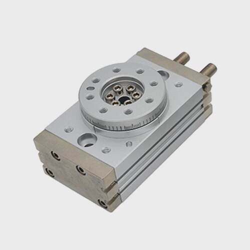 回转气动旋转摆台气缸msqb10a/hrq20/10带缓冲器多规格摆动气缸