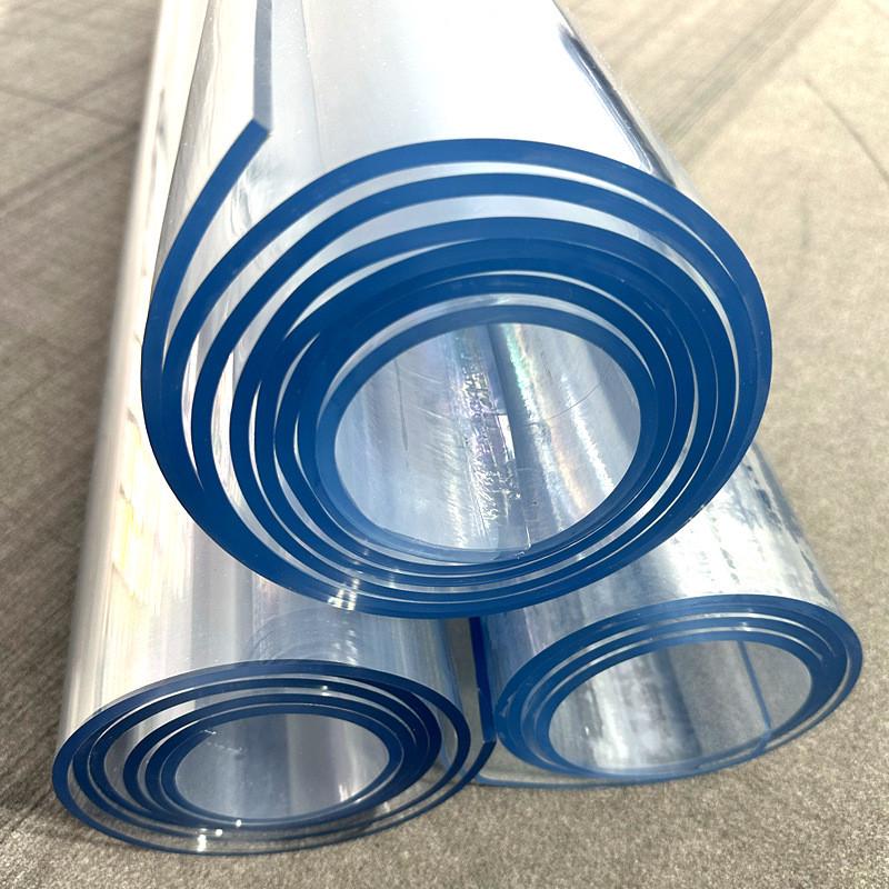 软玻璃桌布塑料整卷PVC桌布防水防烫防油垫餐桌透明厚水晶板新款