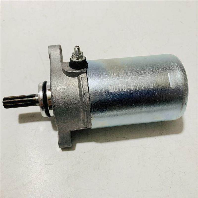 摩托车福禧巧格花嫁丽鹰100改装直上马达启动电机加长大扭力