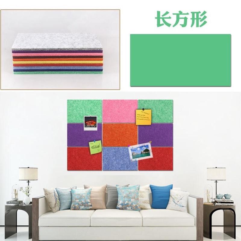 毛毡板幼儿园作品展示公示栏吸音毛毡琴房KTV影院墙面装饰隔音板