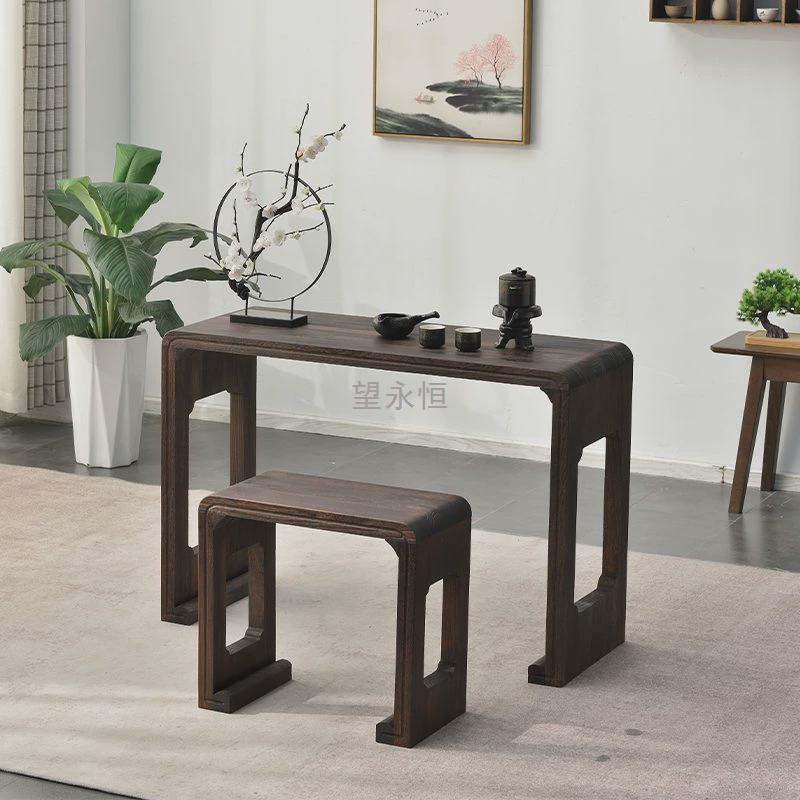 w網4w網4桐木烧古琴桌凳实木古琴桌整体仿古琴桌共鸣古琴桌国学书