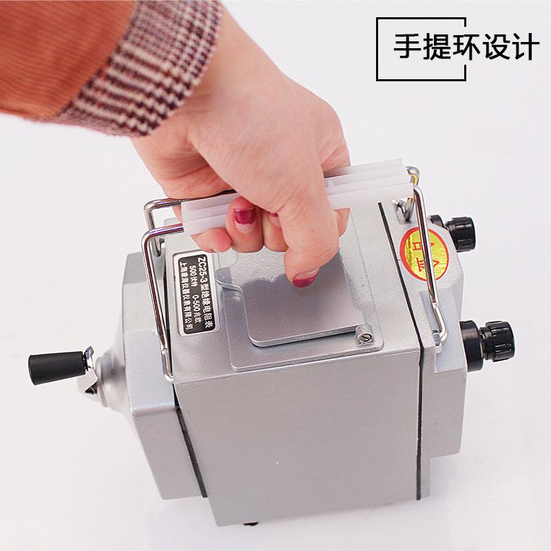 上海摇指针兆欧表zc25-3/-4500v1000v绝缘电阻康海表zc11d-10