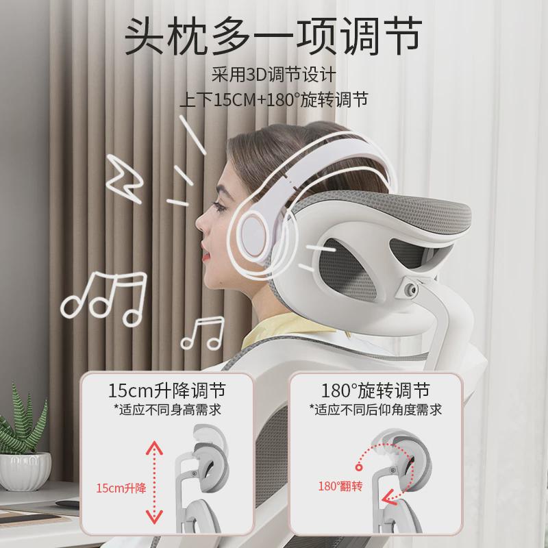 人体工学椅电脑椅家用办公椅舒适久坐学生电竞椅可躺椅子座椅新品