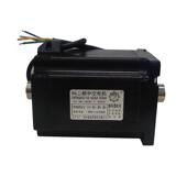 86二相双出轴中空步进电机空心轴轴8.7n机身长118mm可配驱动器