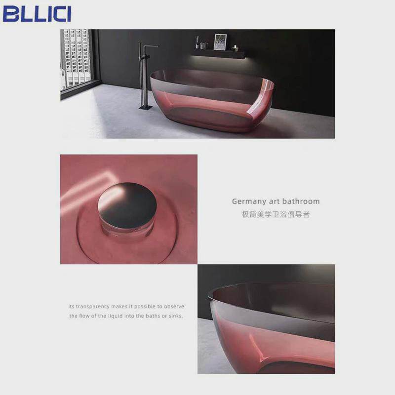 蛋形eggshapetransparentbathtubrosered浴缸玫瑰红透明