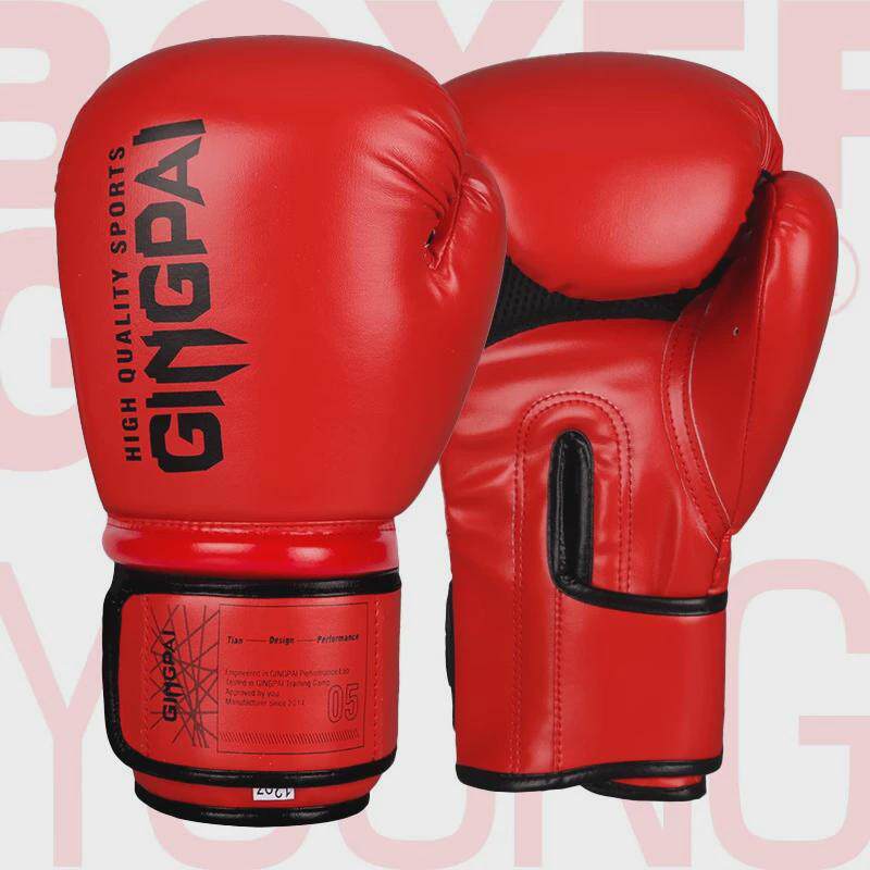 儿童拳击手套搏击散打泰拳男女孩成人训练专业拳套打沙袋运动器材