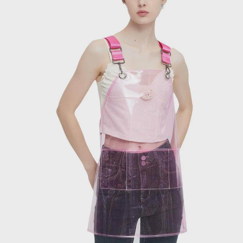 工厂价高级沙龙理发防水防油透明围裙定制塑料tpu可印logo围腰,家庭/个人清洁工具,围裙,淘宝优惠券,粉丝福利购,淘宝优惠卷