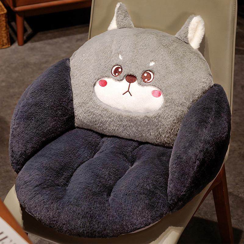 新款卡通半包围坐垫懒人沙发办公室座椅学生靠猫咪宿舍腰靠护腰,居家布艺,椅垫,淘宝优惠券,粉丝福利购,淘宝优惠卷
