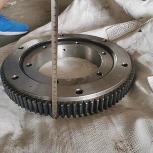 无齿回转支撑轴承挖掘机回转支撑机械底座轴承回转支承转盘现货