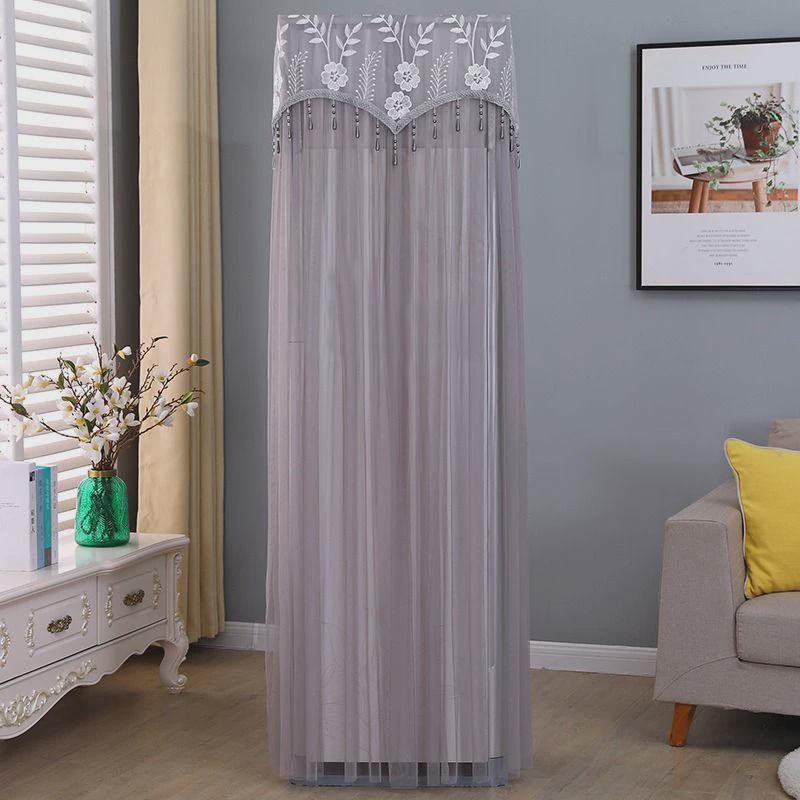 客厅不空调套遮灰防晒立式空调柜机柜式防尘罩3匹2p开机空调罩取