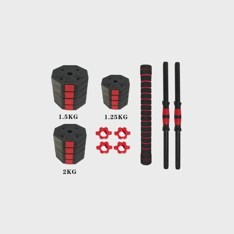 八角哑铃水泥灌沙可调节包胶壶铃组合套装男士健身器材哑铃