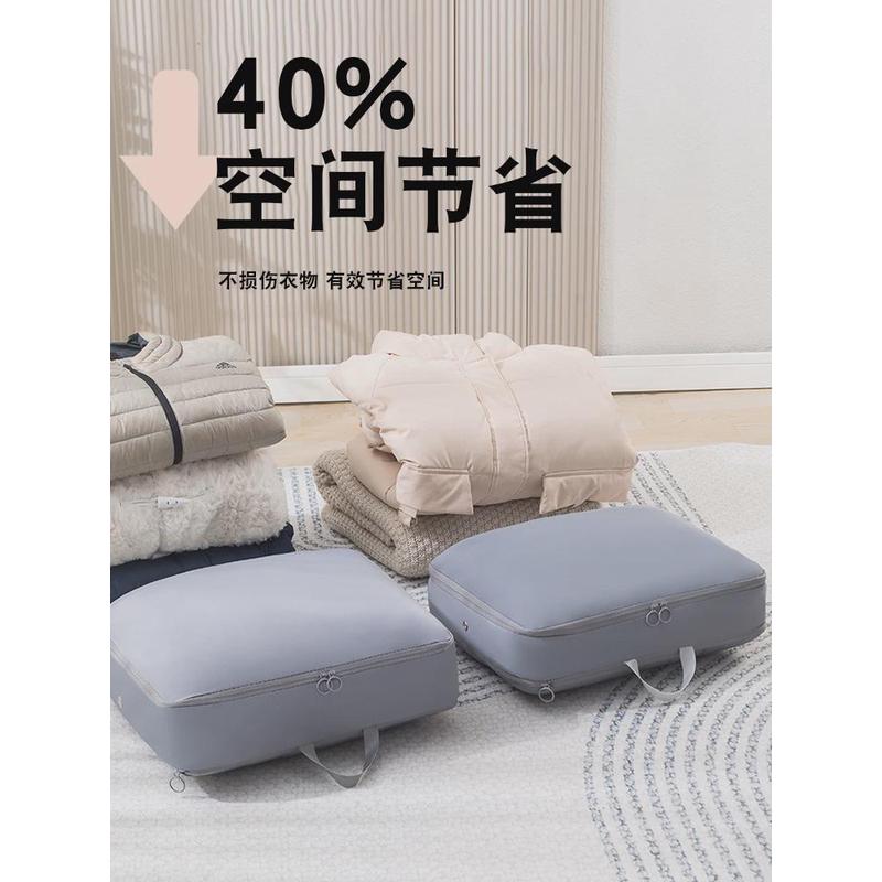 旅行收纳袋衣物整理分装便携衣服压缩袋行李箱内衣羽绒服收纳神器