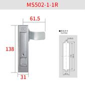 恒珠柜锁MS502 1平面锁电柜门锁电气柜门锁配电柜门锁厂家直发